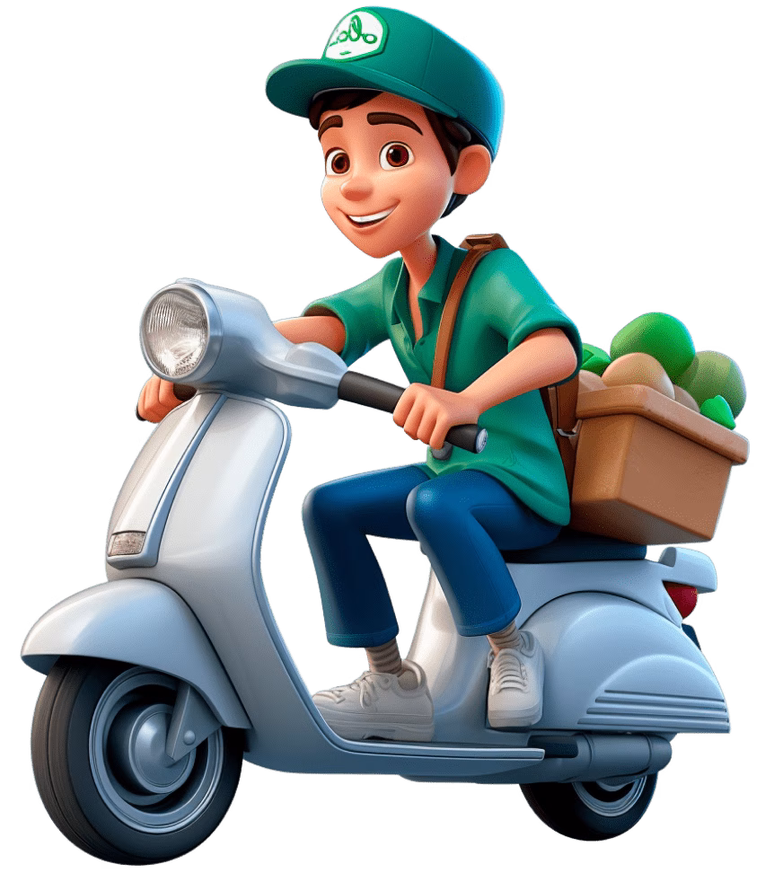 en lezzetli motorlu kurye