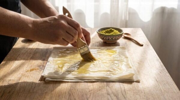 Geleneksel Antep Fıstıklı Vegan Baklava