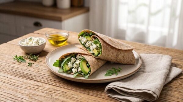Pratik ve Modern: Otlu Peynirli Fit Tortilla Dürüm