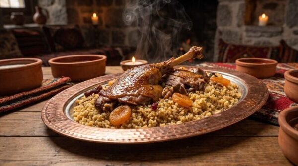 Kars Kazı İle Geleneksel Bulgur Pilavı
