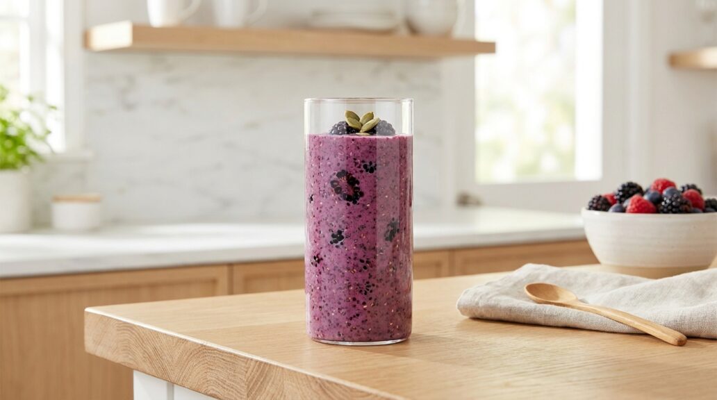 Pratik ve Modern Vegan Demir Takviyeli Smoothie