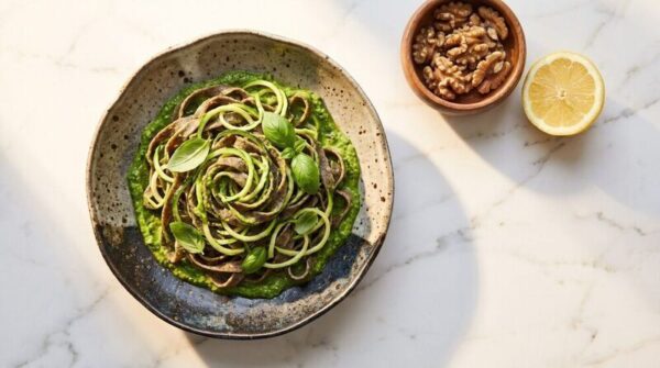 Zucchini Noodle ve Avokado Soslu Hafif Makarna Tarifleri