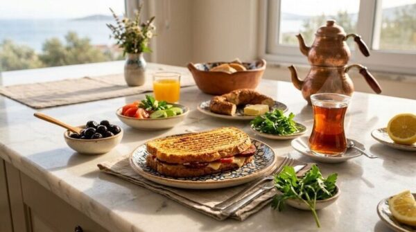 2. Evde Döküm Tost Makinesinde Ayvalık Tostu Tarifi