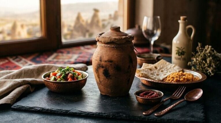 Kapadokya Yöresel Lezzetleri ve Geleneksel Testi Kebabı