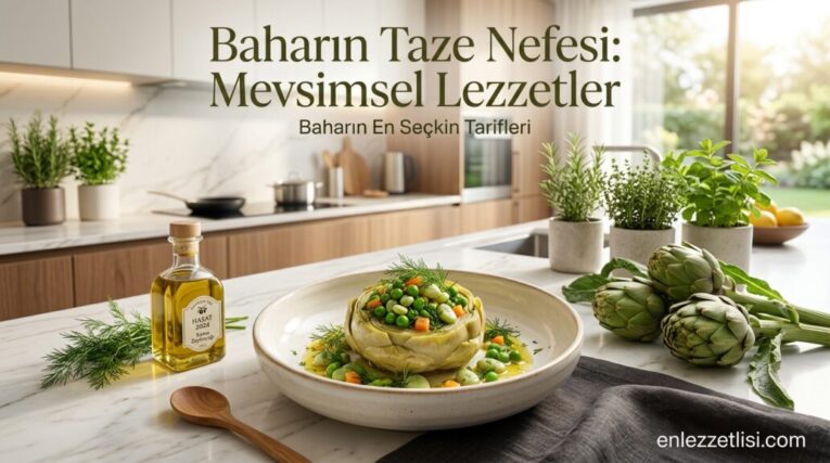 İlkbaharın Taptaze Renkleri: Sebze ve Meyvelerle Hazırlanan Lezzetli Tarifler