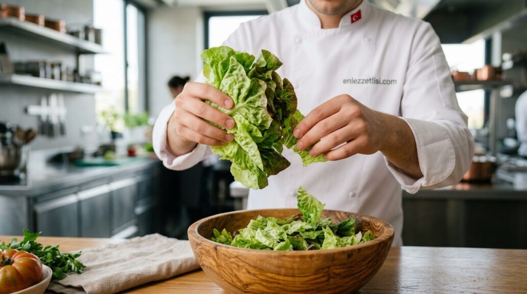 Asırlık Usulle Topraktan Sofraya Organik Çıtır Salata