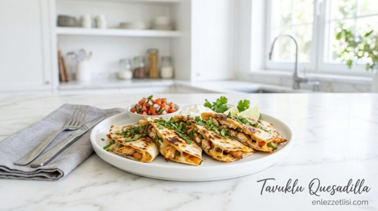 Meksika Usulü Tavuklu Quesadilla ile Misafirlerinize Sunabileceğiniz En Uyumlu Gurme Menüler