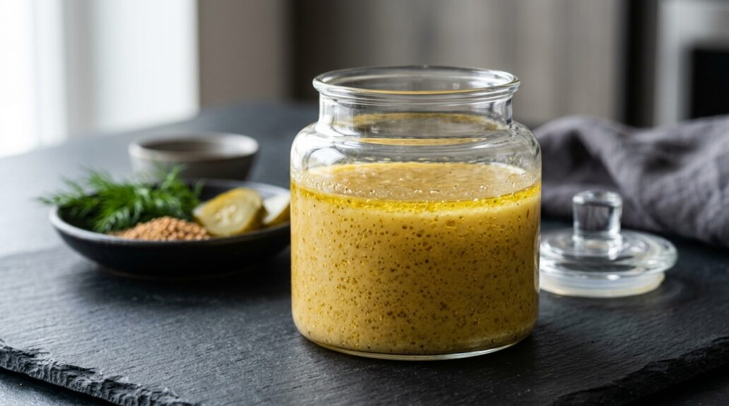 Pratik ve Modern Tarif: Turşu Suyu Vinaigrette Sosu