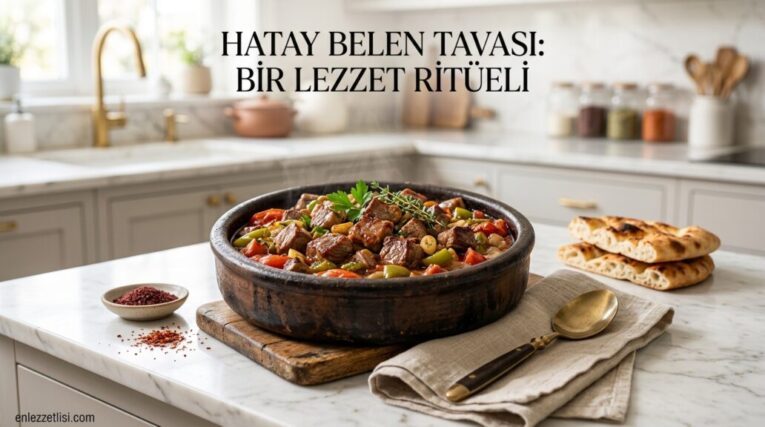 Güveçte Nar gibi Kızaran Eşsiz Lezzet Hatay Belen Tavası Tarifi