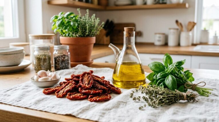 Kurutulmuş Domateslerin Lezzetini Artıran En İyi Baharatlı Yağlama Teknikleri
