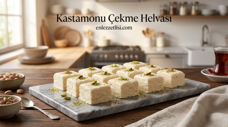 Kastamonu'nun Ağızda Dağılan Efsane Çekme Helvasını Evde Tuturmanın Sırları