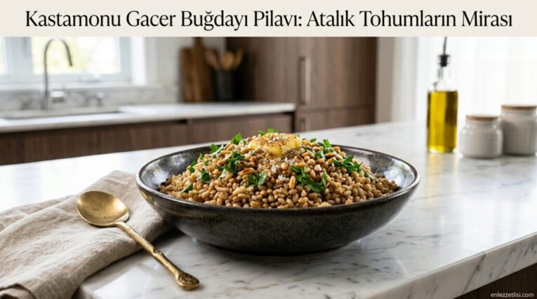 Kastamonu Gacer Buğdayı Pilavı Pişirme Teknikleri