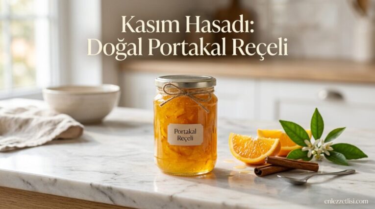 Kasım Ayında Toplanan En Taze Narenciye Mahsulüyle Ev Yapımı Doğal Portakal Reçeli Yapım Rehberi