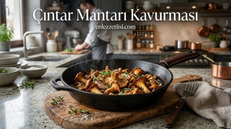 Muğla Ormanlarının Şifa Deposu Çıntar Mantarı Kavurması Nasıl Yapılır