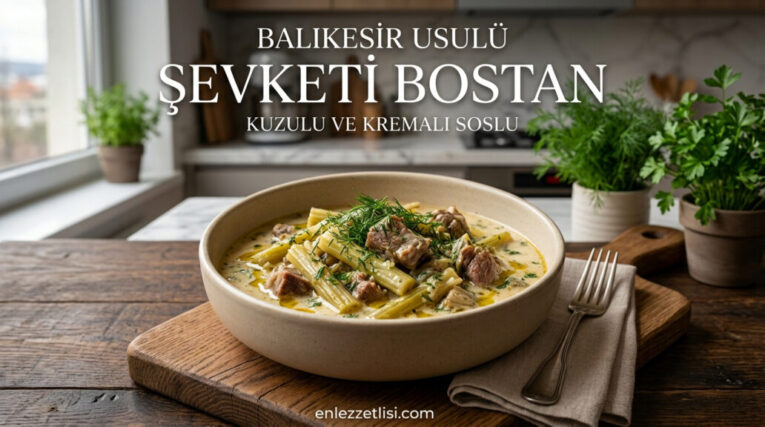 Balıkesir Usulü Şevketi Bostan Yemeği ile Sofralarınıza Sağlık Taşıyın