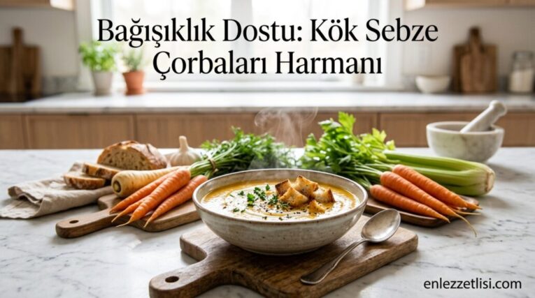 Soğuk Havalarda Bağışıklığı Güçlendiren Geleneksel Ev Yapımı Kök Sebze Çorbaları Harmanı