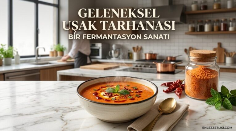 Güneşte Kurutulan Şifalı Ev Yapımı Geleneksel Uşak Tarhanası Tarifi