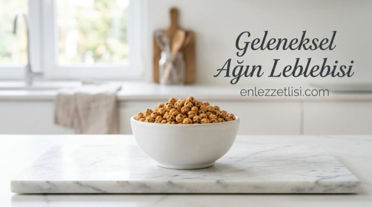 Odun Ateşinde Kavrulan Çıtır Çıtır Geleneksel Elazığ Ağın Leblebisi Yapımı