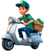 en lezzetli motorlu kurye